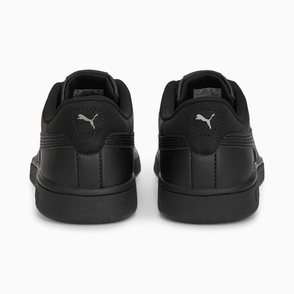 Puma Kids Smash 3.0 Triple Black Sneaker Shoes
