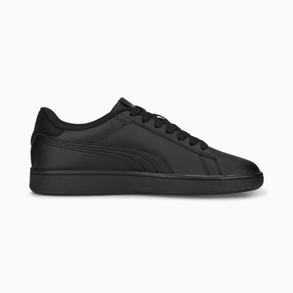 Puma Kids Smash 3.0 Triple Black Sneaker Shoes