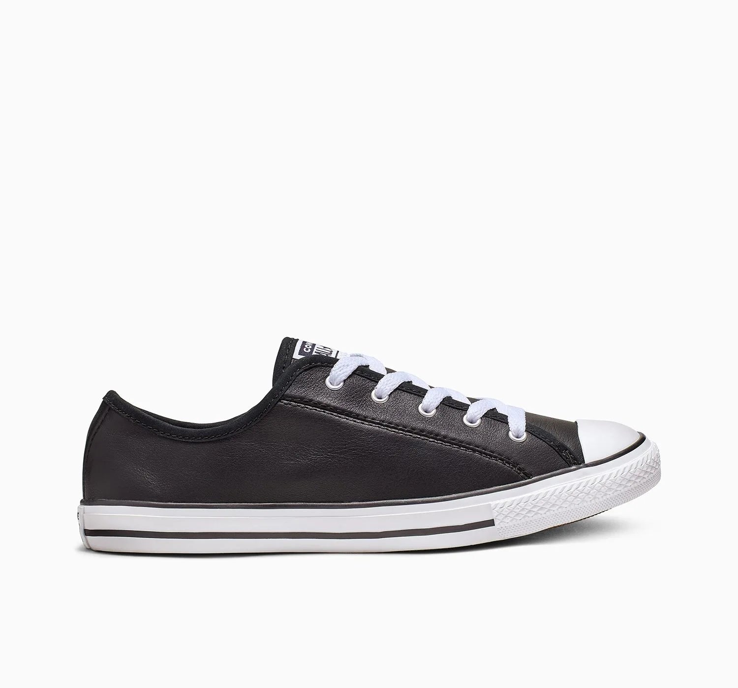 Converse Women's Chuck Taylor All-Star Dainty Low Black/White Sneaker Sheos
