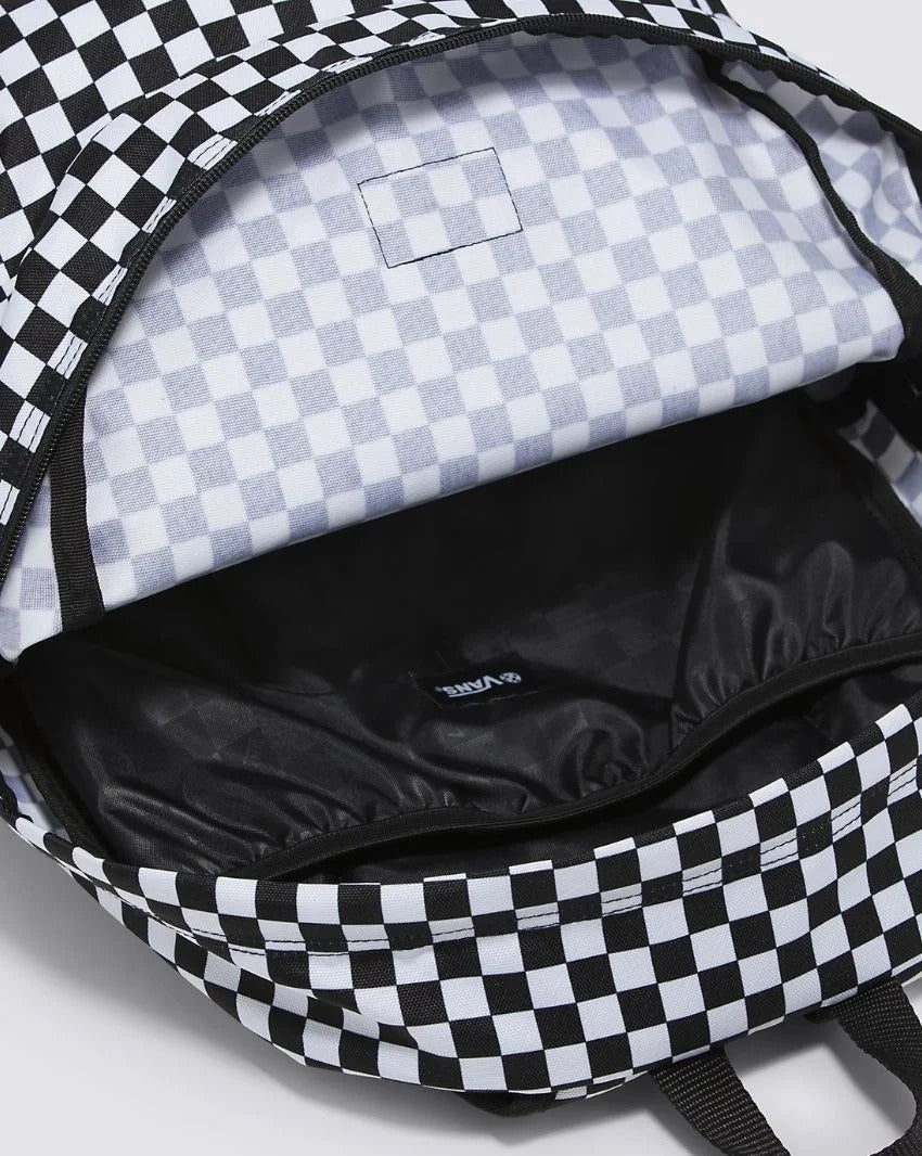 VANS OLD SKOOL CHECK BLACK/WHITE BACKPACK