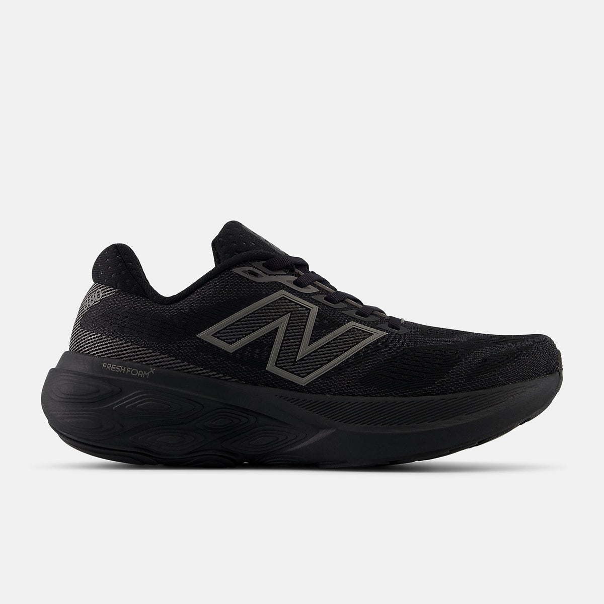 NEW BALANCE WOMEN'S FRESH FOAM X 880V15 TRIPLE BLACK RUNNING SHOES (WIDTH D)