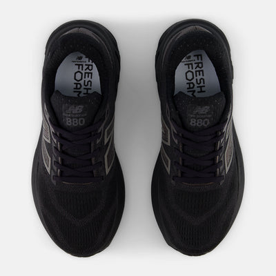 NEW BALANCE WOMEN'S FRESH FOAM X 880V15 TRIPLE BLACK RUNNING SHOES (WIDTH D)