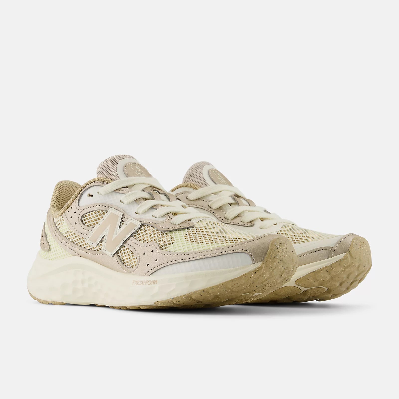 New Balance Women's Arishi Lux Beige Running Shoes