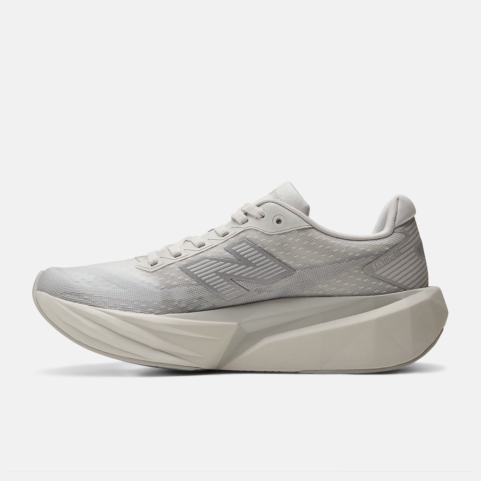 NEW BALANCE WOMEN'S FUELCELL REBEL V5 GREY/SILVER RUNNING SHOES
