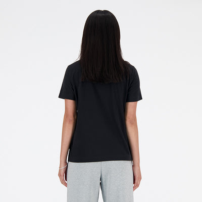 New Balance Women's Sport Essentials Black Tee