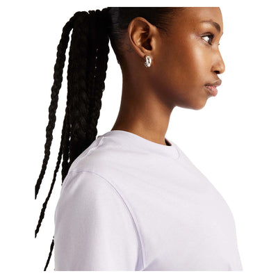 NEW BALANCE WOMEN'S SPORT ESSENTIALS JERSEY VIOLET TEE