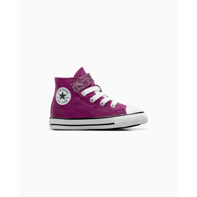 Converse Kids Chuck Taylor All Star 1v Glitter Violet Shoes