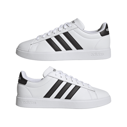 Adidas Men's Grand Court Cloudfoam Lifestyle Court Comfort White Shoe