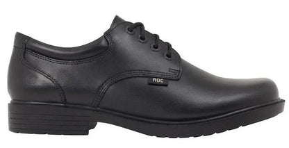 Roc Boots ROC SENIOR REPORT LEATHER TRIPLE BLACK SCHOOL SHOE - INSPORT