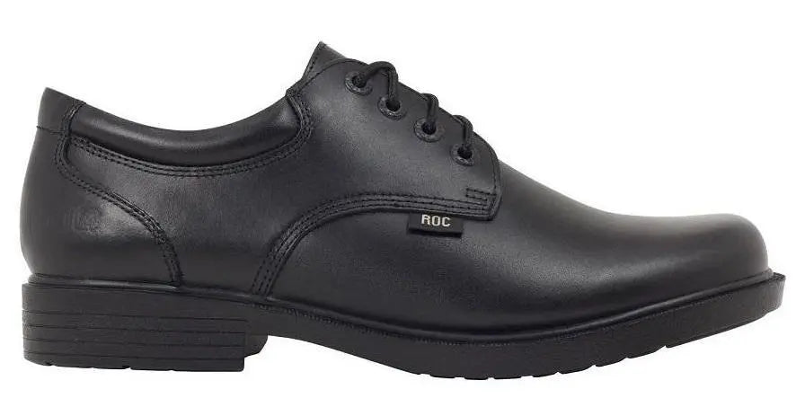 Roc Boots ROC SENIOR REPORT LEATHER TRIPLE BLACK SCHOOL SHOE - INSPORT