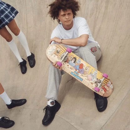 Roc Boots ROC SENIOR STROBE TRIPLE BLACK LEATHER SCHOOL SHOE - INSPORT