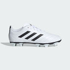 Adidas ADDIAS JUNIOR GOLETTO VIII WHITE FOOTBALL BOOTS - INSPORT