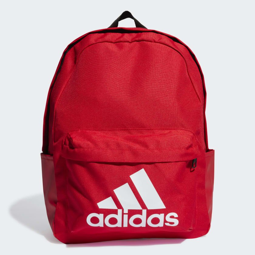 Adidas ADIDAS CLASSIC BADGE OF SPORT RED BACKPACK - INSPORT