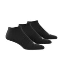 Adidas ADIDAS CUSHIONED LOW-CUT SOCKS 3 PAIRS BLACK SOCKS - INSPORT