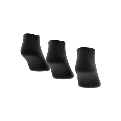 Adidas ADIDAS CUSHIONED LOW-CUT SOCKS 3 PAIRS BLACK SOCKS - INSPORT