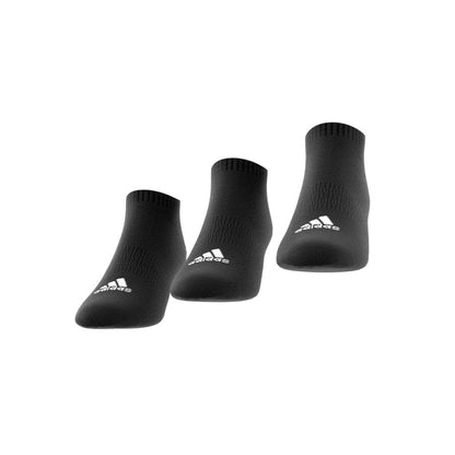 Adidas ADIDAS CUSHIONED LOW-CUT SOCKS 3 PAIRS BLACK SOCKS - INSPORT