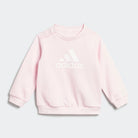 Adidas ADIDAS INFANTS BADGE OF SPORT FRENCH TERRY JOGGER SET PINK - INSPORT