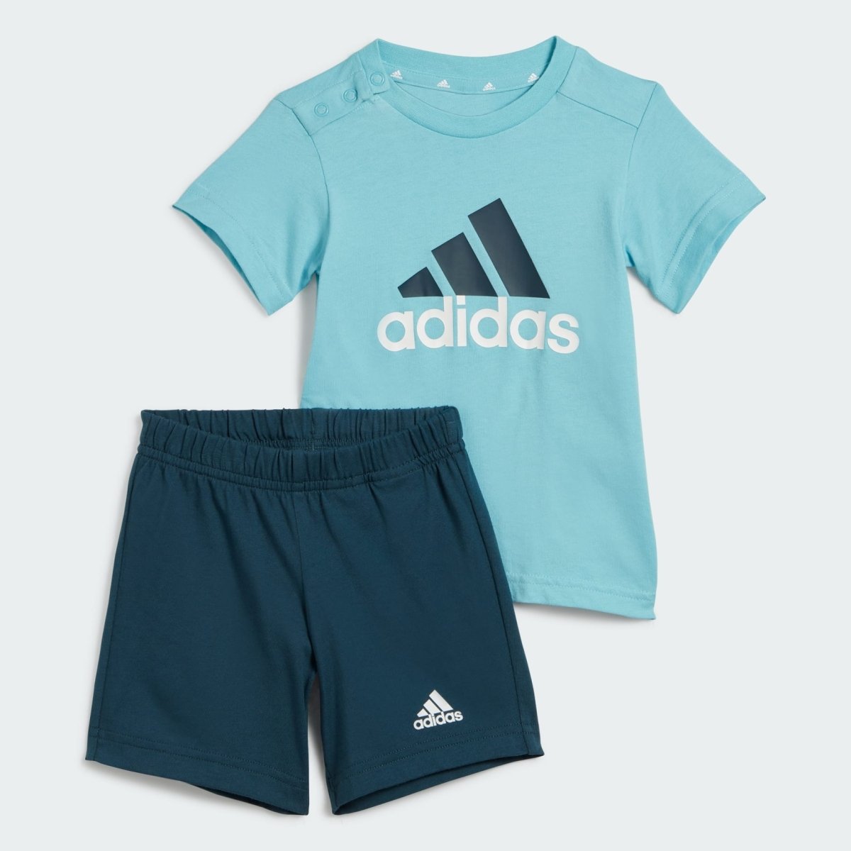 Adidas ADIDAS INFANT'S ESSENTIALS ORGANIC BLUE SET - INSPORT