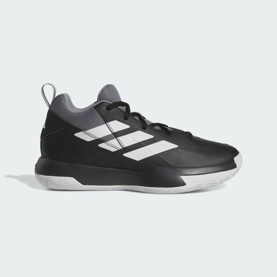 Adidas ADIDAS JUNIOR CROSS EM BLACK BASEKTBALL SHOES - INSPORT