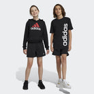 Adidas ADIDAS JUNIOR ESSENTIALS SMALL LOGO CHELSEA BLACK SHORTS - INSPORT