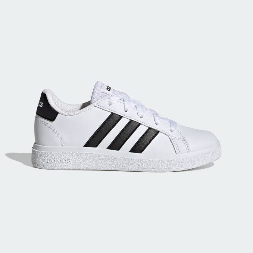 Adidas ADIDAS JUNIOR GRAND COURT LIFESTYLE TENNIS LACE-UP SHOES - INSPORT