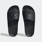 Adidas ADIDAS MEN'S ADILETTE AQUA BLACK SLIDES - INSPORT