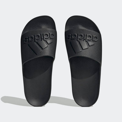 Adidas ADIDAS MEN'S ADILETTE AQUA BLACK SLIDES - INSPORT