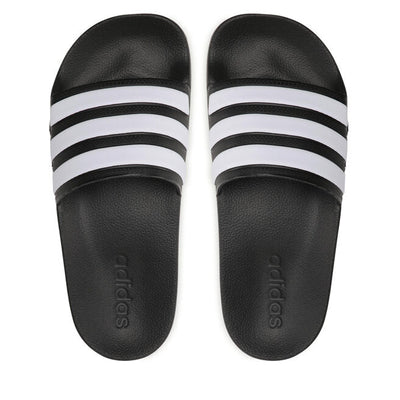 Adidas ADIDAS MEN'S ADILETTE BLACK/WHITE SHOWER SLIDES - INSPORT