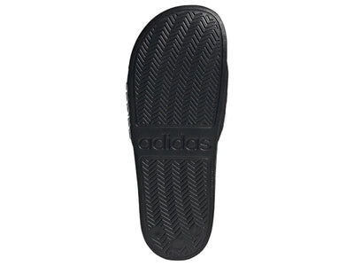 Adidas ADIDAS MEN'S ADILETTE BLACK/WHITE SHOWER SLIDES - INSPORT