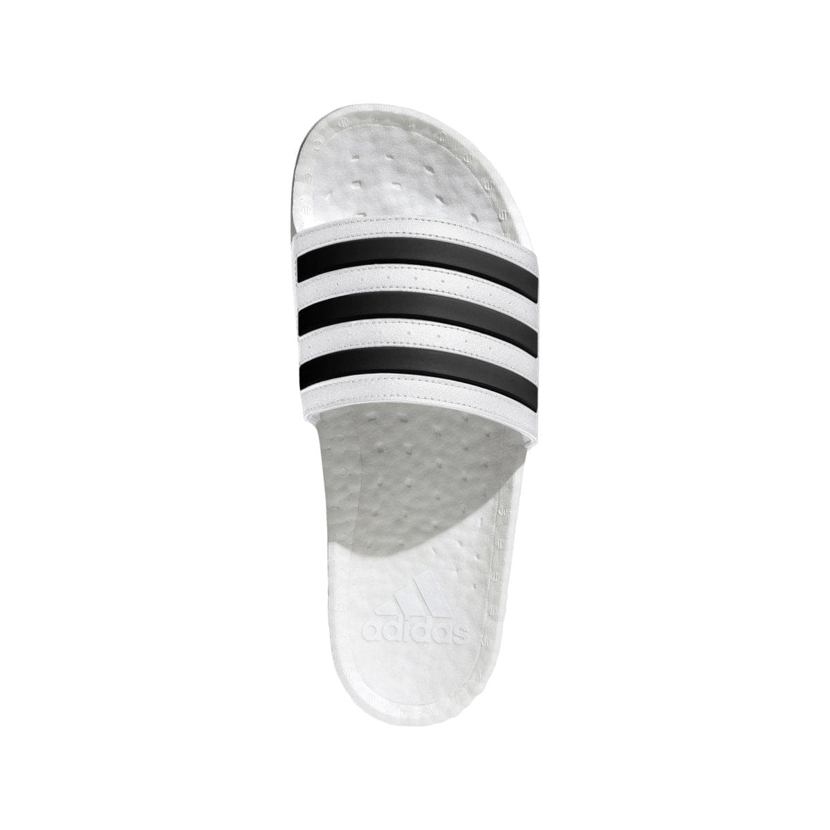 Adidas ADIDAS MEN'S ADILETTE BOOST WHITE SLIDES - INSPORT