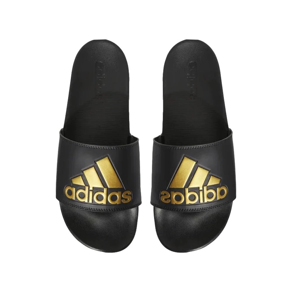 Gold sales adidas slides