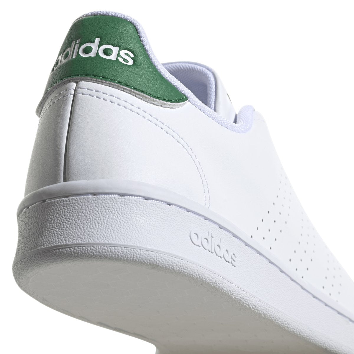 Adidas ADIDAS MEN'S ADVANTAGE WHITE/GREEN SHOE - INSPORT