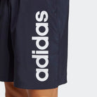 Adidas ADIDAS MEN'S AEROREADY ESSENTIALS CHELSEA LINEAR LOGO NAVY SHORTS - INSPORT