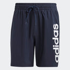 Adidas ADIDAS MEN'S AEROREADY ESSENTIALS CHELSEA LINEAR LOGO NAVY SHORTS - INSPORT