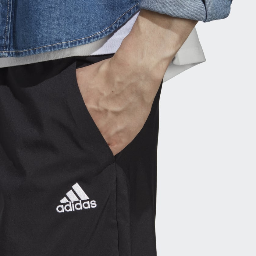 Adidas ADIDAS MEN'S AEROREADY ESSENTIALS CHELSEA SMALL LOGO BLACK SHORTS - INSPORT