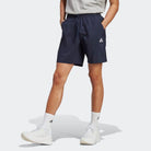 Adidas ADIDAS MEN'S AEROREADY ESSENTIALS CHELSEA SMALL LOGO NAVY SHORTS - INSPORT