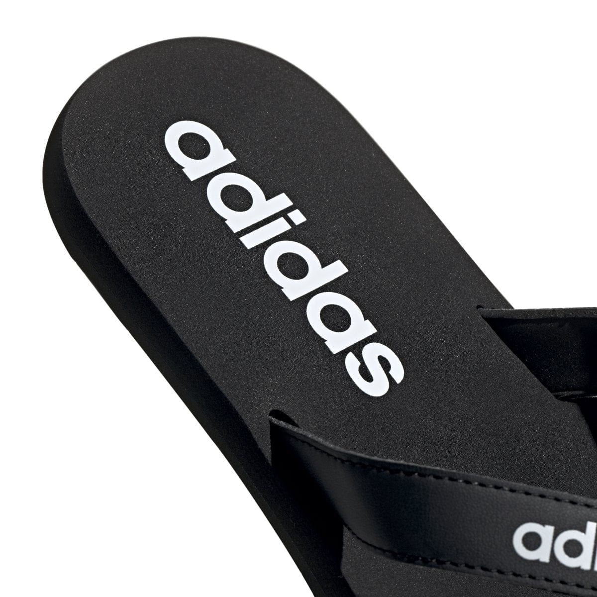 Adidas ADIDAS MEN'S EEZAY BLACK FLIP-FLOP THONGS - INSPORT