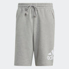 Adidas ADIDAS MEN'S ESSENTIALS BIG LOGO FT GREY SHORTS - INSPORT