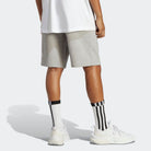 Adidas ADIDAS MEN'S ESSENTIALS BIG LOGO FT GREY SHORTS - INSPORT