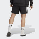 Adidas ADIDAS MEN'S ESSENTIALS FRENCH TERRY 3-STRIPES BLACK SHORTS - INSPORT