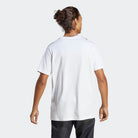 Adidas ADIDAS MEN'S ESSENTIALS SINGLE JERSEY 3-STRIPES WHITE TEE - INSPORT