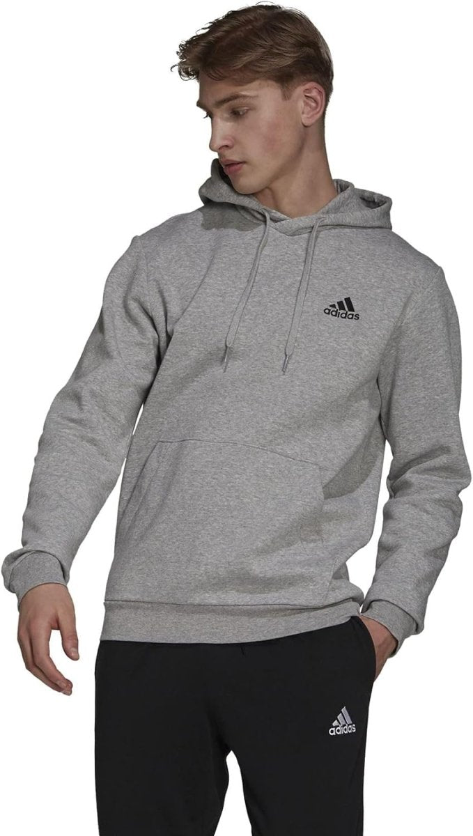 Grey adidas deals hoodie mens