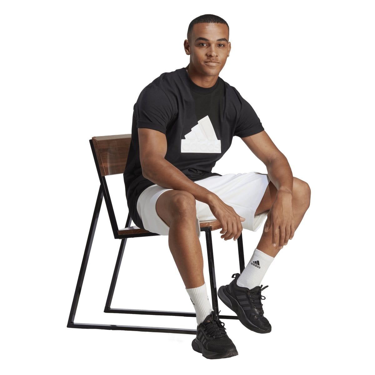 Adidas ADIDAS MEN'S FUTURE ICONS BADGE OF SPORT BLACK TEE - INSPORT