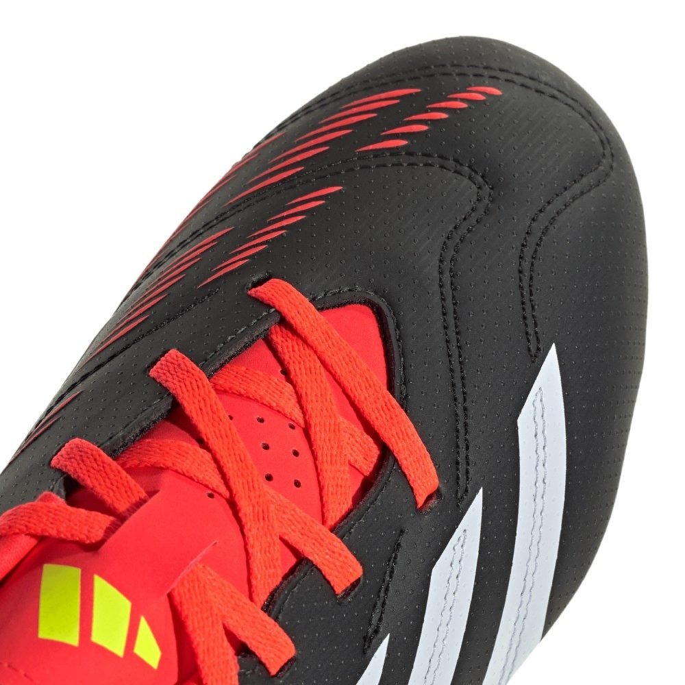 Adidas ADIDAS MEN'S PREDATOR CLUB BLACK/RED FOOTBALL BOOTS - INSPORT
