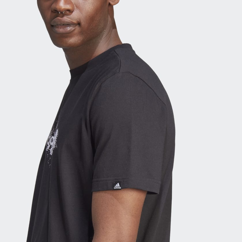 Adidas ADIDAS MEN'S SPORTSWEAR MYSTIC BLACK TEE - INSPORT