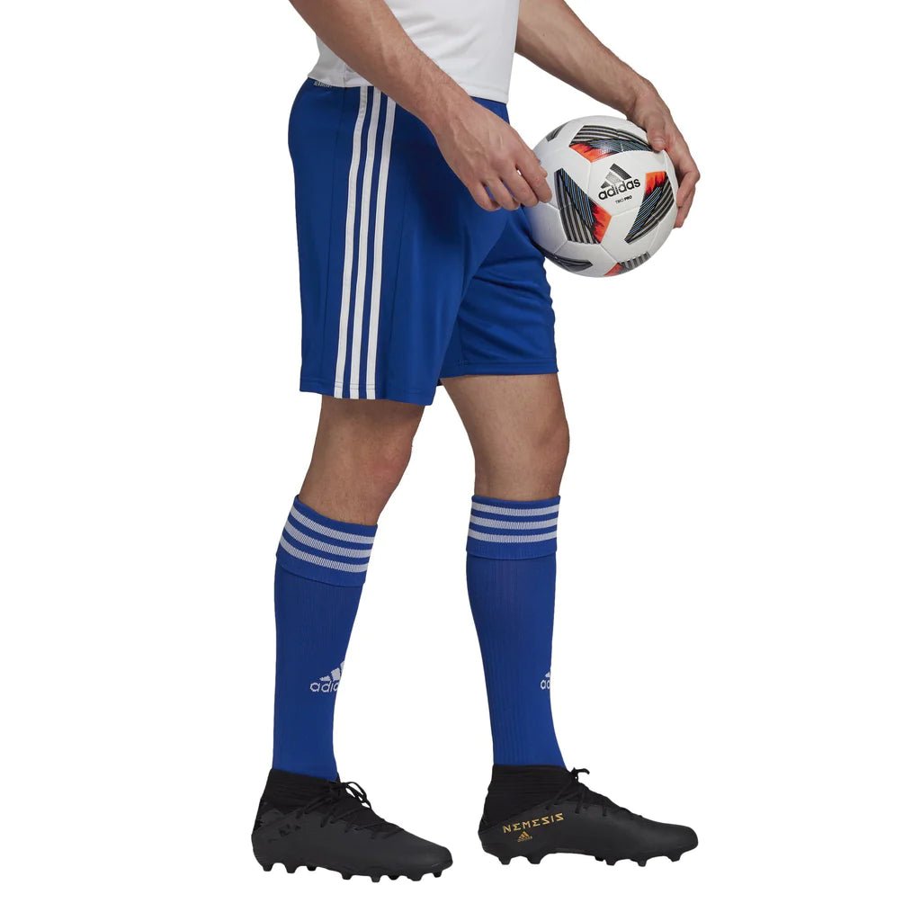 Blue adidas shop football shorts