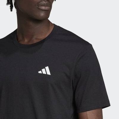 Adidas ADIDAS MEN'S TRAIN ESSENTIALS BLACK TEE - INSPORT