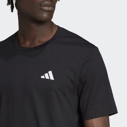Adidas ADIDAS MEN'S TRAIN ESSENTIALS BLACK TEE - INSPORT