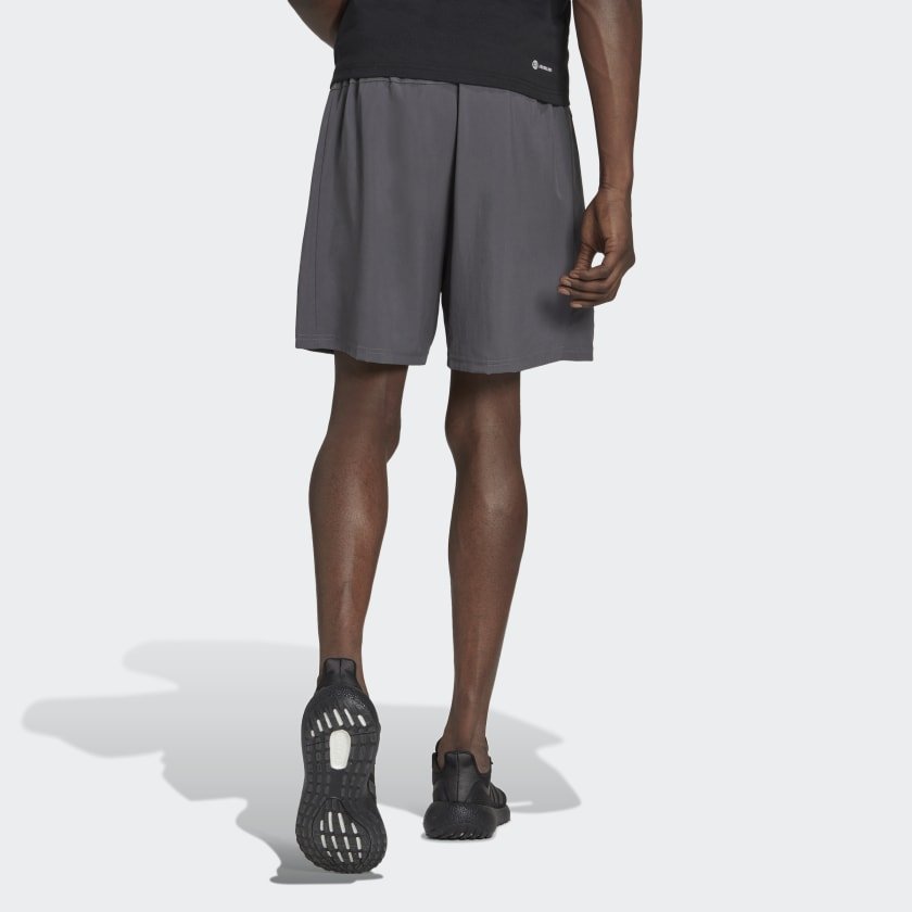 Adidas ADIDAS MEN'S TRAIN WOVEN 7" BLACK SHORTS - INSPORT