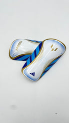 Adidas ADIDAS MESSI CLUB WHITE/BLUE SHIN GUARDS - INSPORT
